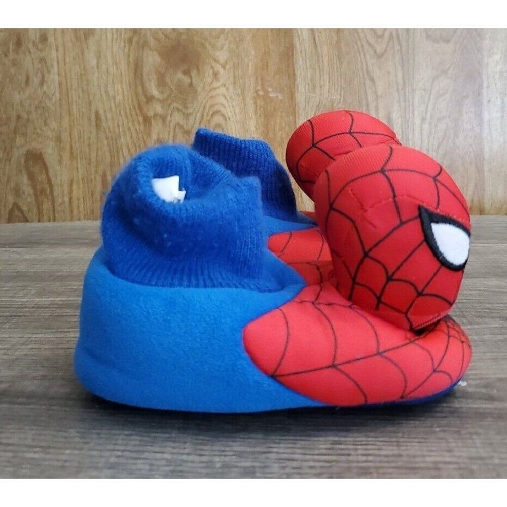 Marvel Spider-Man Slippers Size Small‎ 7/8 Toddler Shoes